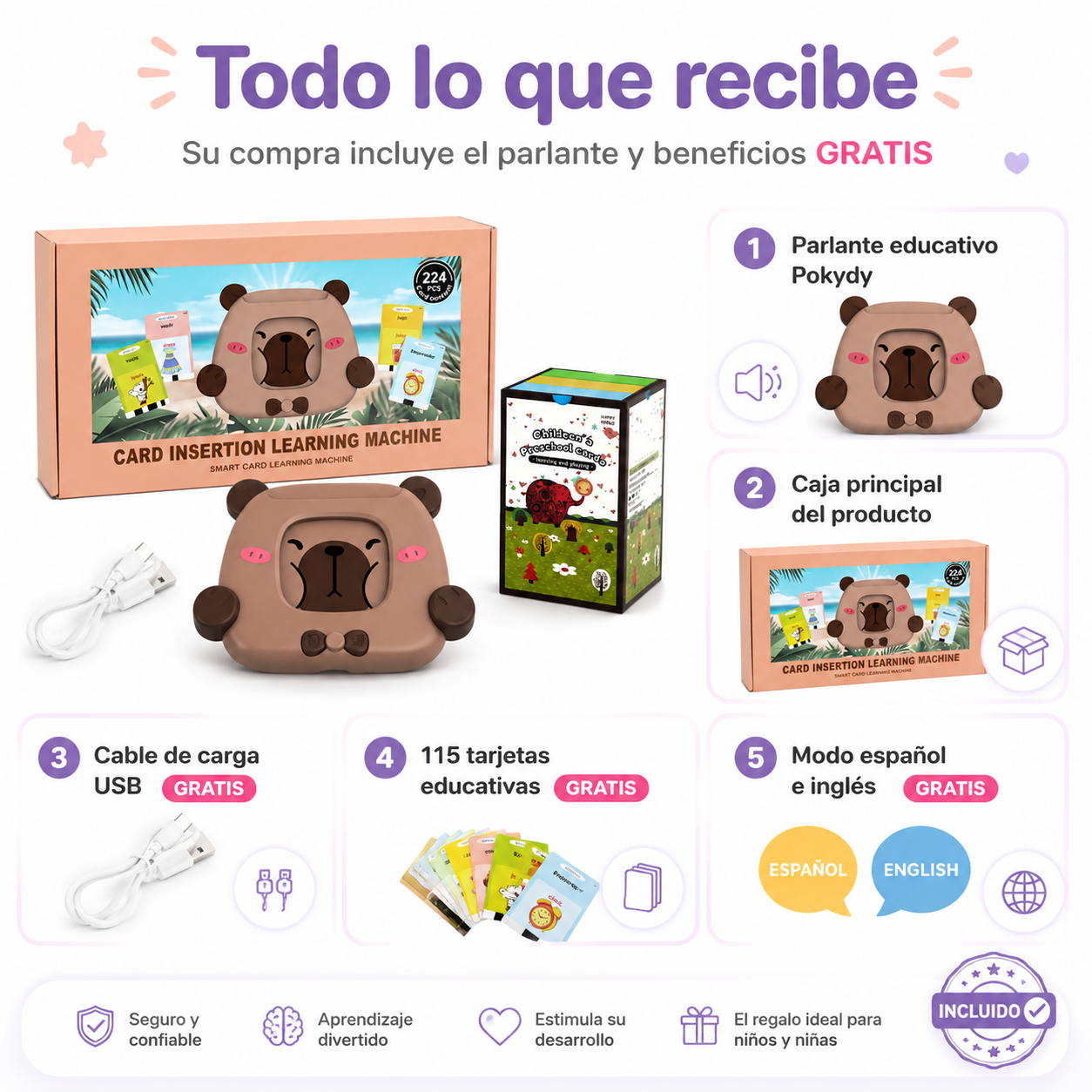 Parlante Educativo Pokydy™